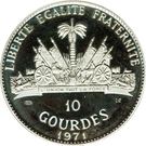 10 Gourdes (Red Cloud Oglala Sioux)