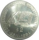 2 Pesos (National Constitution Convention)