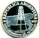 1 Peso (Centenary of the Discovery of Oil in Argentina)