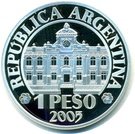 1 Peso (70th Anniversary of B.C.R.A.)