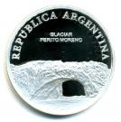 1 Peso (Glaciar Perito Moreno - Silver Proof Issue)