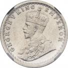 ¼ Rupee - George V