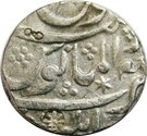 1 Rupee - Shah Alam II (Hyderabad Feudatories - Kankurti mint )