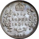 ½ Rupee - Edward VII