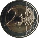 2 Euro (10 Years of Euro Cash)