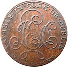 ½ Penny (Cork - J E & Co)