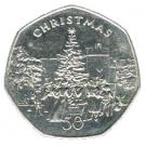 50 Pence - Elizabeth II (Christmas)