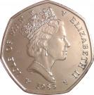 50 Pence - Elizabeth II (3rd portrait)