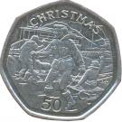 50 Pence - Elizabeth II (Christmas)