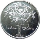 1 Crown - Elizabeth II (Fuchsia)