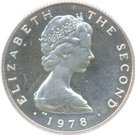 1 Pound - Elizabeth II (2nd portrait; 925 Silver Proof Issue)