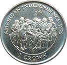 1 Crown - Elizabeth II (American Independence)