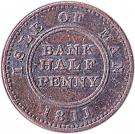 ½ Penny (Bank Token Coinage)