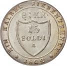 15 Soldi, 8½ Kreuzer - Franz II