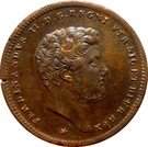 2 Tornesi - Ferdinando II (2nd portrait)